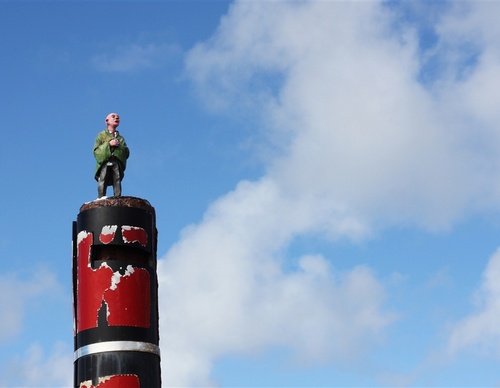 Gallery of Sculpture & Modern art by Isaac Cordal-Spain
