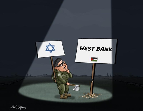 Apropriação de terras na Cisjordânia