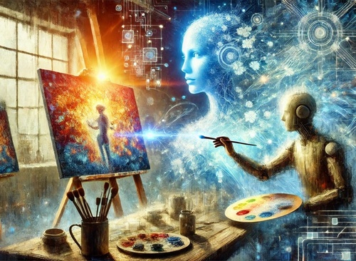 Artificial intelligence and art: creativity or imitation?