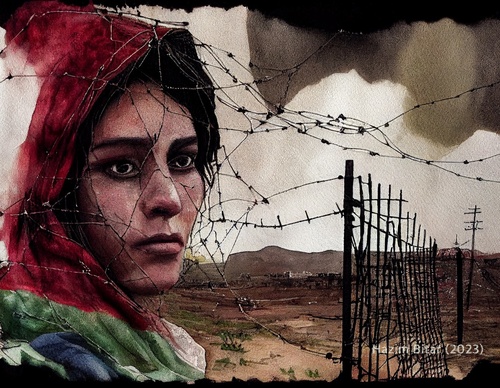 Gallery Of Illustration By Hazim Bitar - Palestine