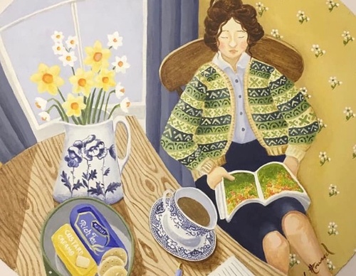 Galeria de ilustrações de Lucy Almey Bird da Inglaterra