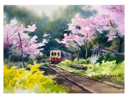 Gallery Of WaterColor Painting By Sofia Wu Mei - China