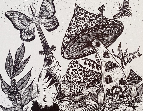 Galería de dibujos de The Little Wilderness - Inglaterra