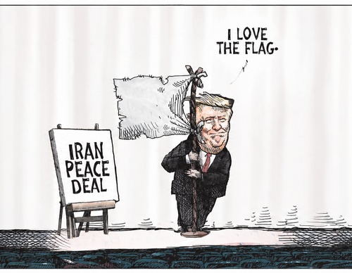 Gallery of politial Cartoon by Michael de Adder-Canada