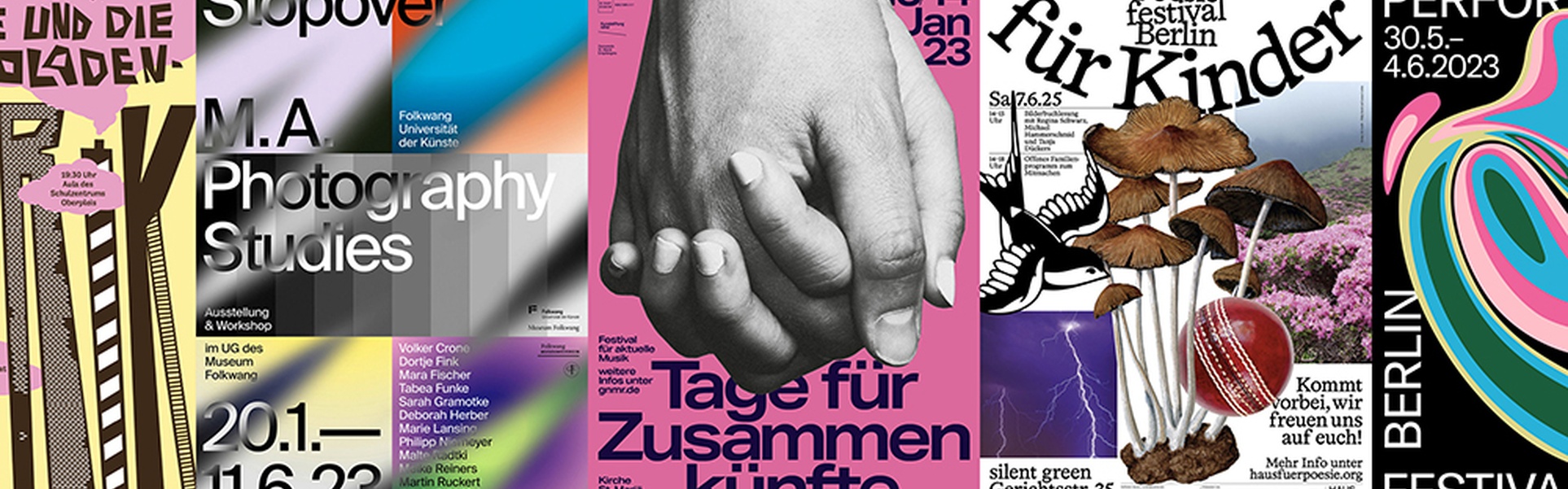 Gallery of Typographic Posters by Philip Jursch – Germany