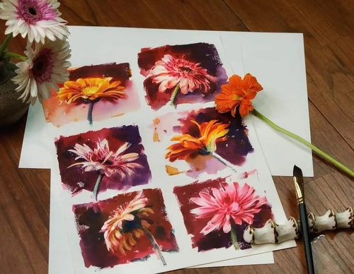 Gallery WaterColor Painting By Bảo Huỳnh - Vietnam