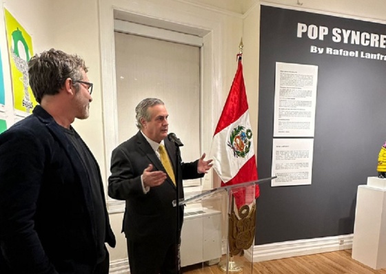 Exposição do artista peruano Rafael Lanfranco