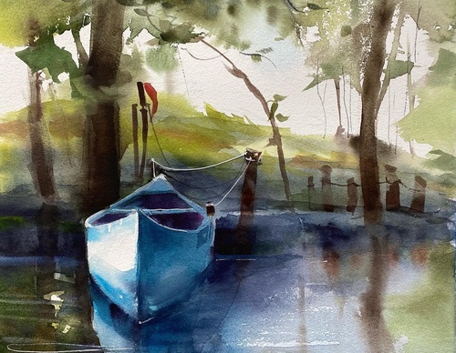 Galeria de pinturas em aquarela de Tere Lojero – México