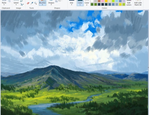 Gallery Of Drawing With Windows Paint By Christian Young - USA_1