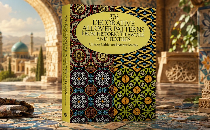 376 Decorative Allover Patterns from Historic Tilework and Textiles