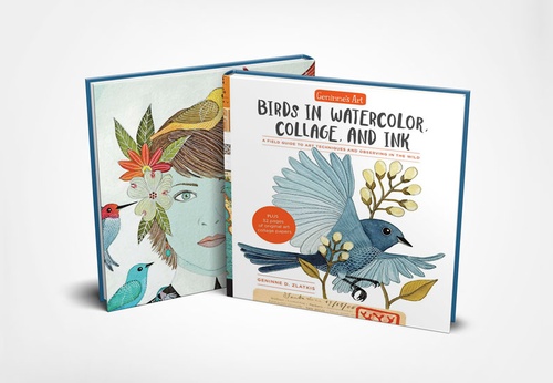 Birds in Watercolor, Collage, and Ink – A Creative Guide by Geninne D. Zlatkis