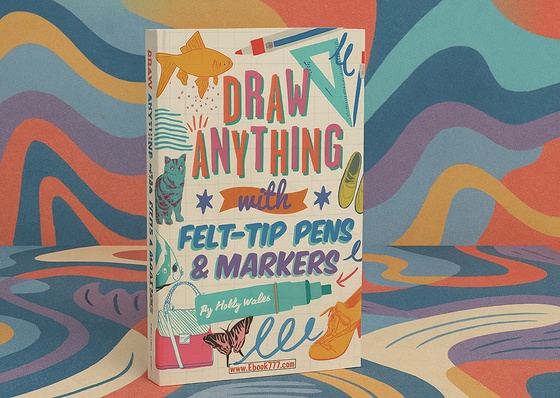 Dibuja cualquier cosa con rotuladores y marcadores