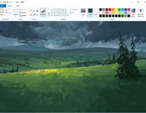 Gallery Of Drawing With Windows Paint By Christian Young - USA_1