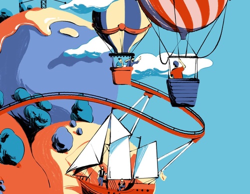 Galeria de ilustrações de Borja Bonaque - Espanha