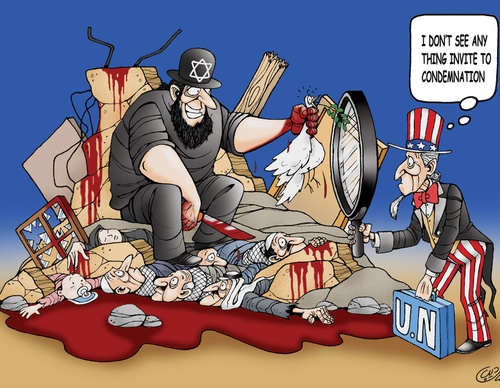 Gallery of cartoon about Gaza Genocide's