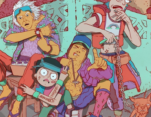 Galería de arte callejero de Sergio Smith - Panamá