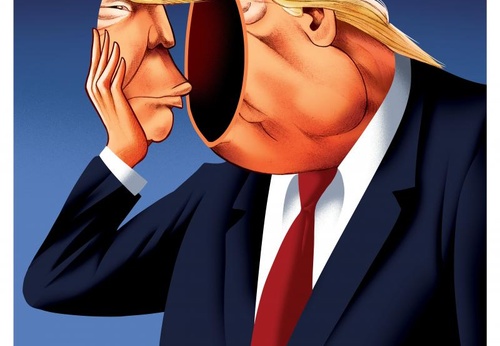 The narcissist Vanity.