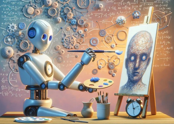 O que é a arte com inteligência artificial?
