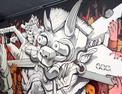 Galería de arte callejero de Sergio Smith - Panamá