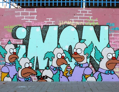 Gallery Of Street Art By Imon - Spain