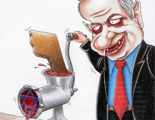 holocide caricature