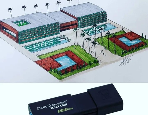 Gallery Of Sketching By Felipe de Castro - Brazil