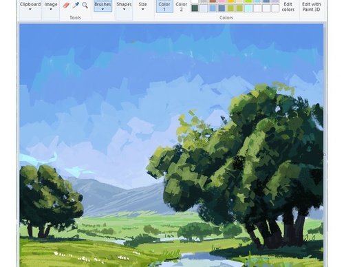 Gallery Of Drawing With Windows Paint By Christian Young - USA_2