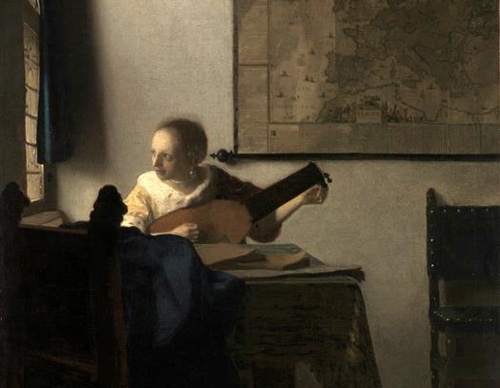 Gallery of painting by Johannes Vermeer - Netherlands