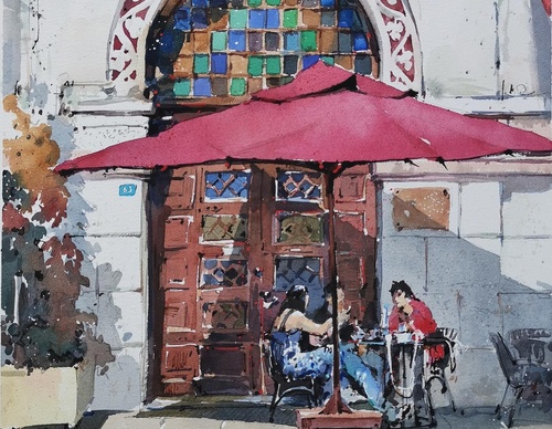 Gallery Of Watercolor Painting By Svetlin Sofroniev - Bulgaria