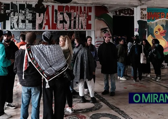 Eurofil Ruins Transformed into Urban Art Gallery About Gaza