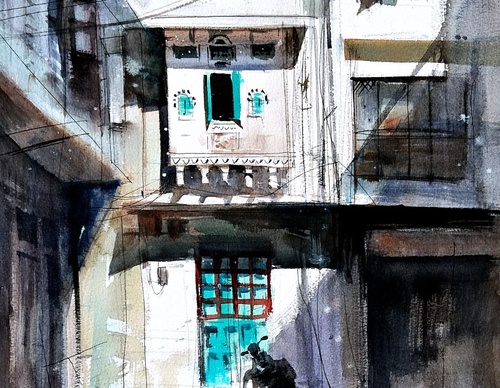 Gallery Of Watercolor Painting By Milind Mulick - India