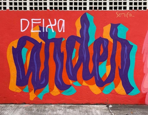 Gallery Of Street Art By Bruna Serifa - Brazil