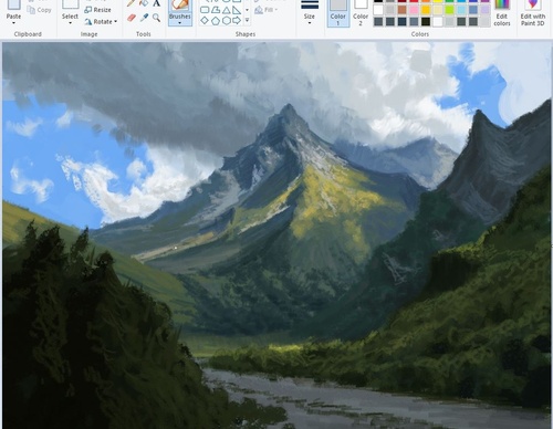 Gallery Of Drawing With Windows Paint By Christian Young - USA_1
