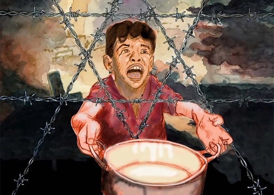 Cartunistas do mundo se unem contra a fome em Gaza