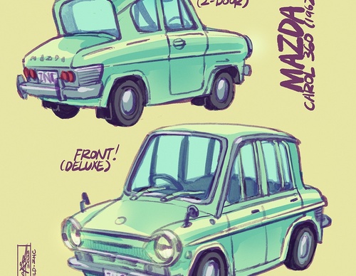 Galería de ilustraciones de Muhammad Firdaus - Singapur