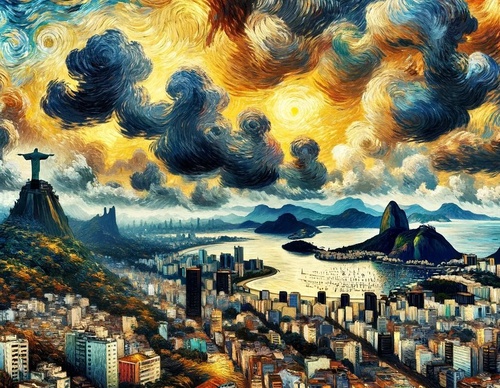 Galeria de ilustrações de Sander van der Horst - Nova Zelândia