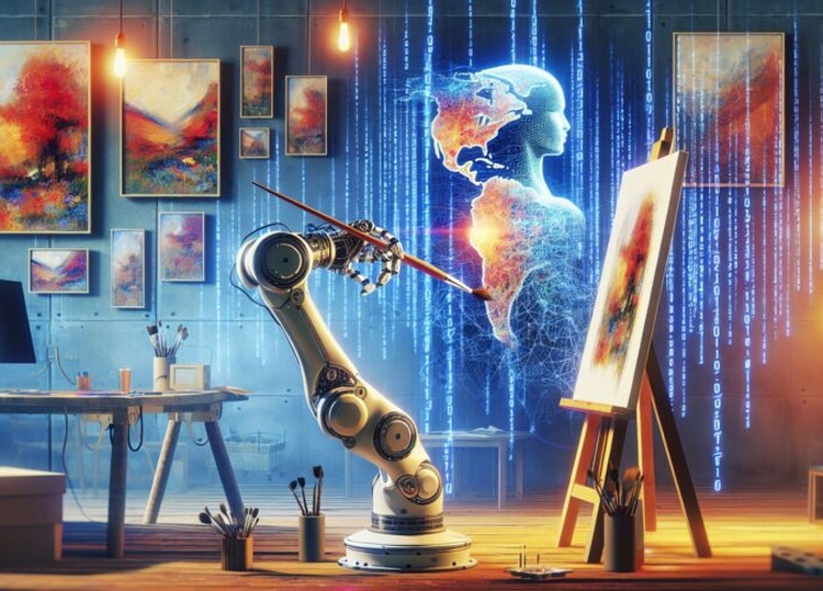 Artificial Intelligence and the Reconfiguration of Artistic Practices