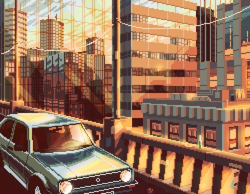 Galería De Ilustración Del Abuelo RetroWave - México