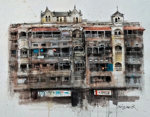 Gallery Of Watercolor Painting By Milind Mulick - India