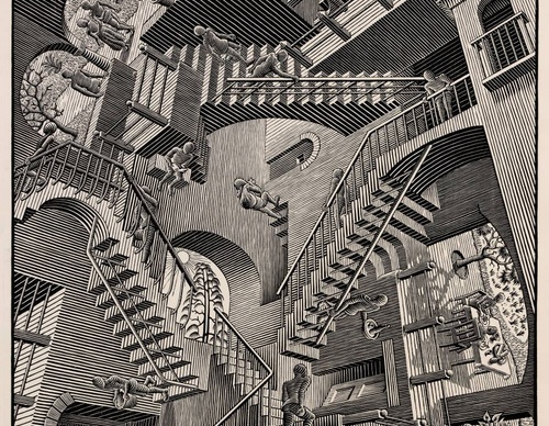 Galeria de pinturas de Maurits Escher - Holanda