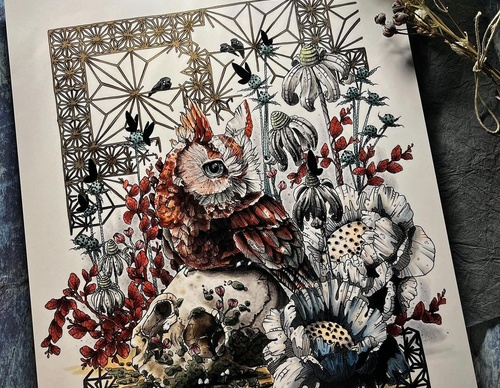 Galería de ilustraciones de Mallarie Bundy - EE. UU.