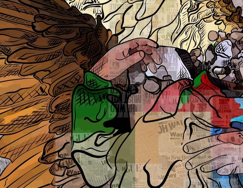 Gallery Of Illustration For Gaza By Abdelrahman Sharaf - Egypt