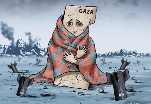O inverno está chegando a Gaza.