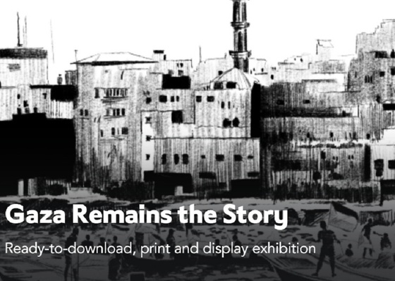 Exposição internacional sobre Gaza chega pela primeira vez ao Brasil
