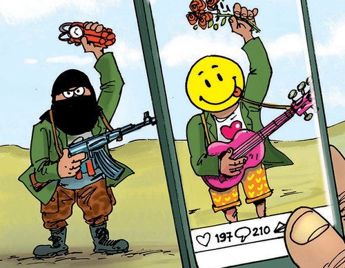 terror online cartoons