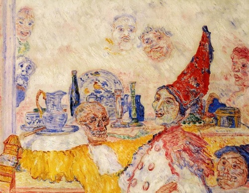 Gallery Of Oil Painting By James Ensor - Belgium