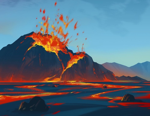 Galeria de ilustrações de Philip Sue - Nova Zelândia