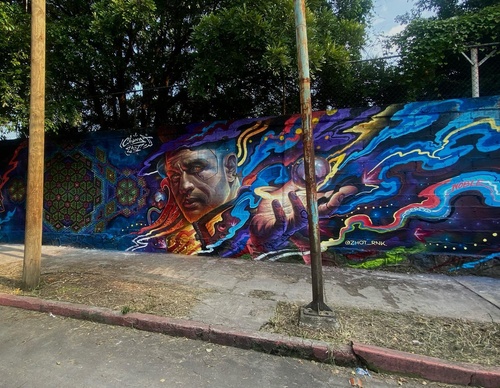 Galería de arte callejero de Zhot Rnk - México