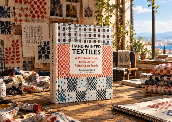 Hand-painted Textiles: A Practical Guide to the Art of Painting on Fabric by Sarah Campbell