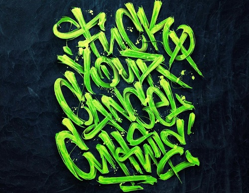 Gallery Of Calligraphy By Dima Abrakadabra - Russia